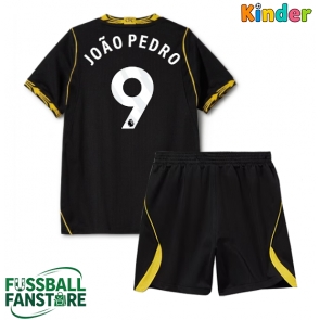 Chelsea Joao Pedro #9 Replik Auswärtstrikot Kinder 2026-27 Kurzarm (+ Kurze Hosen)